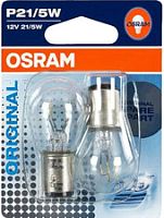 Галогенная лампа Osram P21/5W Original Line 2шт [7528-02B]