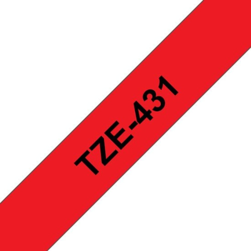 Картридж-лента для термопринтера Brother TZe-431 (12 мм, 8 м) фото 5