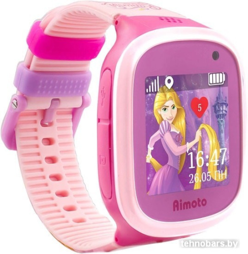 Умные часы Aimoto Disney Принцесса Рапунцель (розовый) фото 3