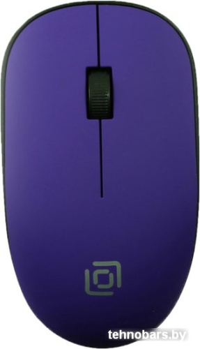 Мышь Oklick 515MW (черный/фиолетовый) фото 3