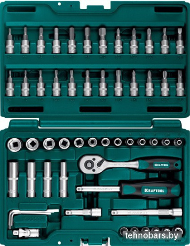 Универсальный набор инструментов KRAFTOOL 27885-H57 (57 предметов) фото 3
