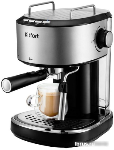 Рожковая помповая кофеварка Kitfort KT-754 фото 3