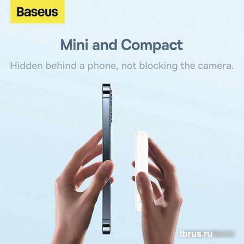 Внешний аккумулятор Baseus Magnetic Mini Wireless Fast Charge Power Bank 10000mAh 20W (черный) фото 4