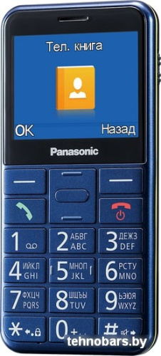 Мобильный телефон Panasonic KX-TU150RU (синий) фото 5