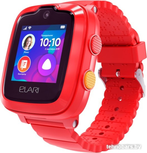 Умные часы Elari KidPhone 4G (красный) фото 3