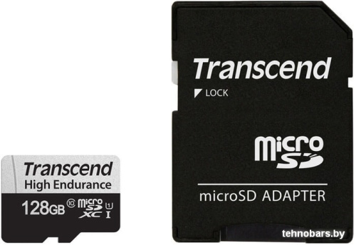 Карта памяти Transcend microSDXC TS128GUSD350V 128GB (с адаптером) фото 3