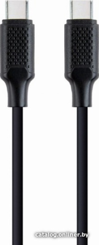 Кабель Cablexpert CC-USB2-CMCM60-1.5M USB Type-C - USB Type-C (1.5 м, черный) фото 3