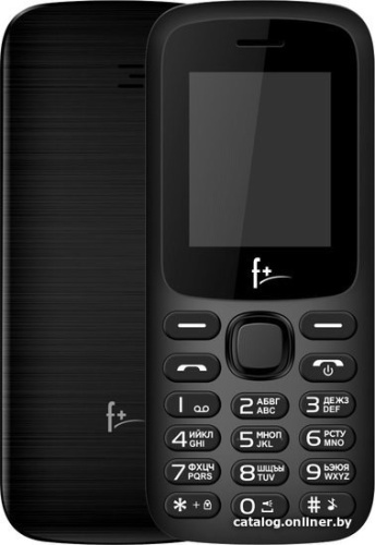 Кнопочный телефон F+ F197 (черный) фото 3