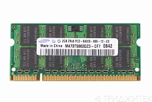 Оперативная память SO-DDR2 RAM 1GB PC-6400 Samsung  БУ