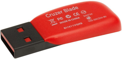 USB Flash SanDisk Cruzer Blade Black 64GB (SDCZ50-064G-B35) фото 6