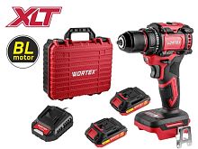 Аккум. дрель-шуруповерт WORTEX BD 2025 DLi в чем. ALL1 XLT БЕСЩЕТ, 18 В, 50 Н*м, 2х1,5 А*ч, БЗП 10 м (шурупы до 9 мм, защита от перегрузки и перегрева (1329836)