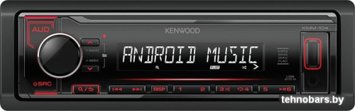 USB-магнитола Kenwood KMM-104RY фото 3