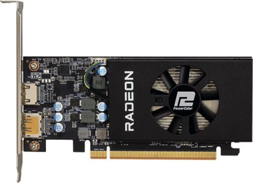 Видеокарта PowerColor Radeon RX 6400 Low Profile 4GB GDDR6 AXRX 6400 LP 4GBD6-DH фото 4