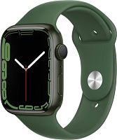 Умные часы Apple Watch Series 7 45 мм (зеленый/зеленый клевер спортивный)