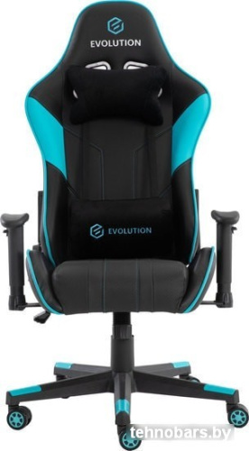 Кресло Evolution Tactic 2 (черный/синий) фото 3