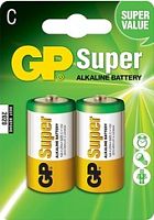 Батарейки GP Super Alkaline C 2 шт.