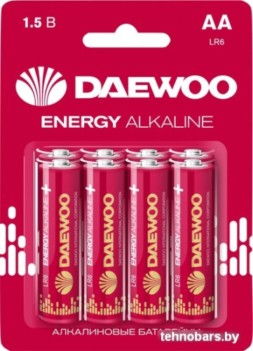 Батарейка Daewoo Energy Alkaline AA 8 шт. 5031081 фото 3