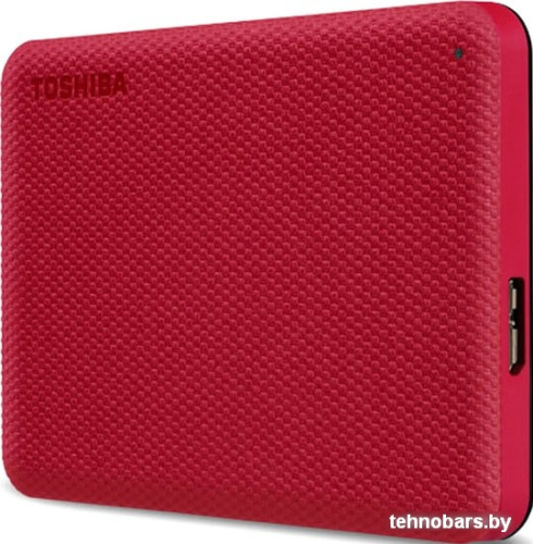 Внешний накопитель Toshiba Canvio Advance 2TB HDTCA20ER3AA (красный) фото 5