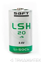 Элемент питания SAFT LSH 20 D, 13000мАч, 1 штука