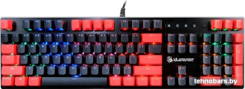 Клавиатура A4Tech Bloody B820N (черный/красный) фото 3