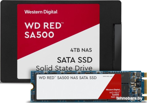 SSD WD Red SA500 NAS 1TB WDS100T1R0B фото 5