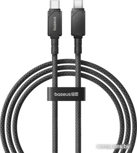 Кабель Baseus Unbreakable Series USB Type-C - USB Type-C (1 м, черный) фото 4