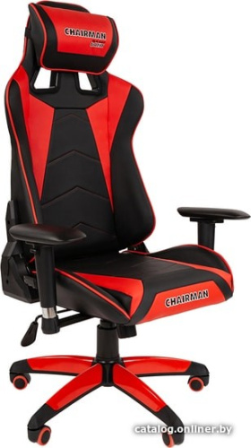 Кресло CHAIRMAN Game 44 (черный/красный) фото 3