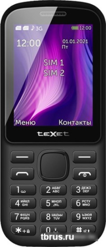 Мобильный телефон TeXet TM-221 (черный) фото 4