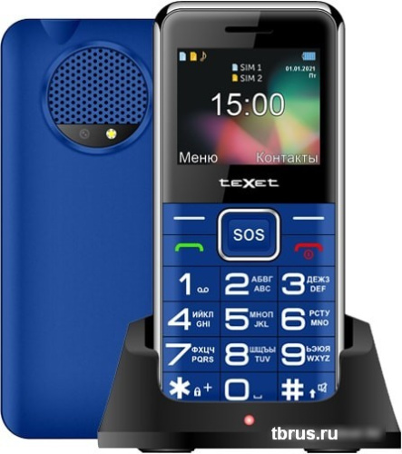 Мобильный телефон TeXet TM-B319 (синий) фото 7