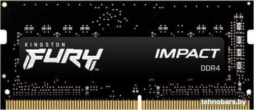 Оперативная память Kingston FURY Impact 8GB DDR4 SODIMM PC4-25600 KF432S20IB/8 фото 3