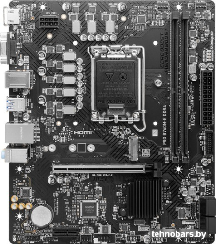 Материнская плата MSI Pro B760M-E DDR4 фото 3