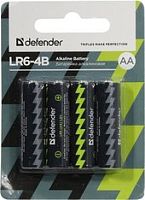Батарейки Defender AA 4 шт [56012]