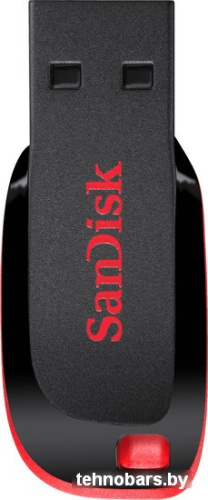 USB Flash SanDisk Cruzer Blade Black 128GB (SDCZ50-128G-B35) фото 3