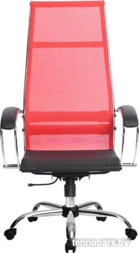 Кресло Metta SK-1-BK Комплект 7, Ch ов/сечен (пластиковые ролики, красный) фото 4