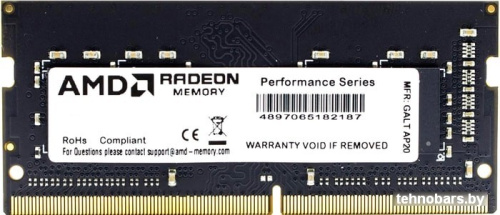 Оперативная память AMD Radeon 16GB DDR4 SODIMM PC4-25600 R9416G3206S2S-UO фото 3