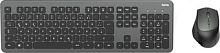 Клавиатура + мышь Hama KMW-700 Set (черный/серый)