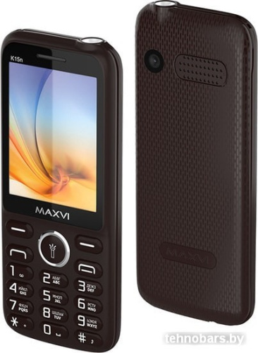 Мобильный телефон Maxvi K15n (коричневый) фото 4