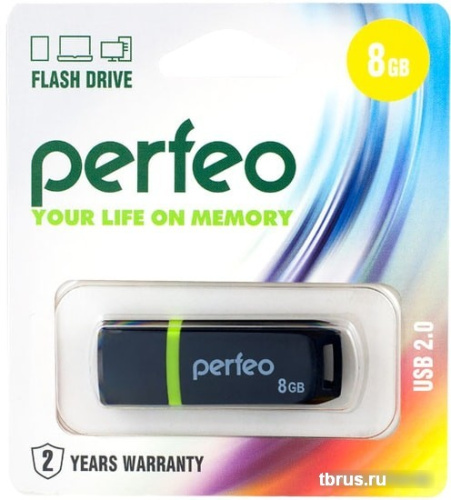 USB Flash Perfeo C11 8GB (черный) фото 5