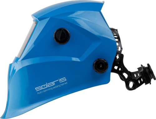 Сварочная маска Solaris ASF520S (голубой глянец) фото 4