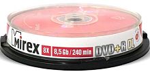 DVD-R DL диск Mirex 8.5Gb 8x по 10 шт. Cake box UL130062A8L
