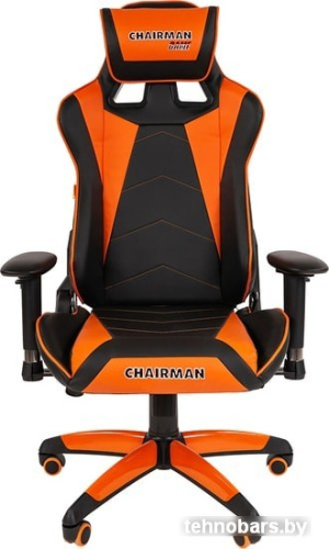 Кресло CHAIRMAN Game 44 (черный/оранжевый) фото 4