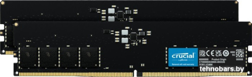 Оперативная память Crucial 2x16GB DDR5 PC5-38400 CT2K16G48C40U5 фото 3
