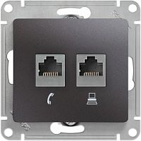 Розетка компьютерная Schneider Electric Glossa GSL001385