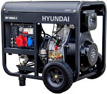 Дизельный генератор Hyundai DHY 8000LE-3