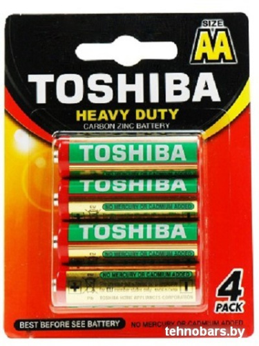 Батарейки Toshiba Heavy Duty R6KG фото 3
