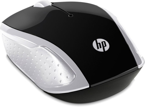 Мышь HP 200 (черный/серебристый) фото 4