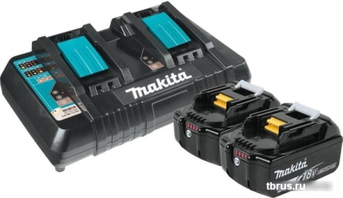 Аккумулятор с зарядным устройством Makita BL1850B + DC18RD 191L75-3 (18В/5 Ah + 7.2-18В) фото 3