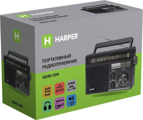 Радиоприемник Harper HDRS-099 фото 4