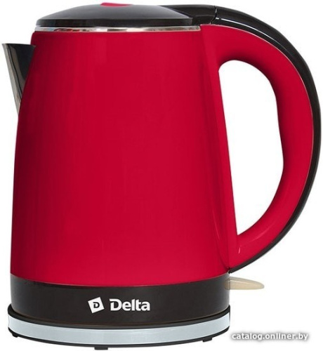 Электрочайник Delta DL-1370 (красный/черный) фото 3