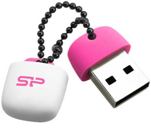 USB Flash Silicon-Power Touch T07 Pink 32GB (SP032GBUF2T07V1P) фото 4